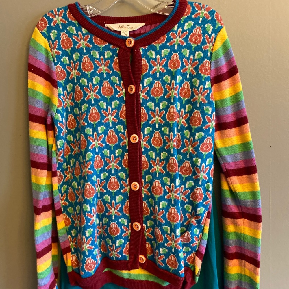 EUC Matilda Jane Fall Cardigan size 8.